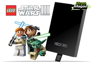 ������� ���� 320 �� ��� Xbox 360 Slim  + ���� "LEGO Star Wars 3"
